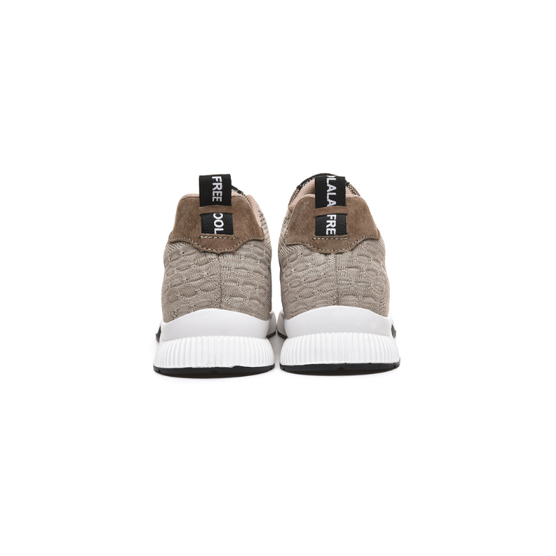 Orthopaedic Wedge Sneakers - Maxim-White-6-Nora Luxe