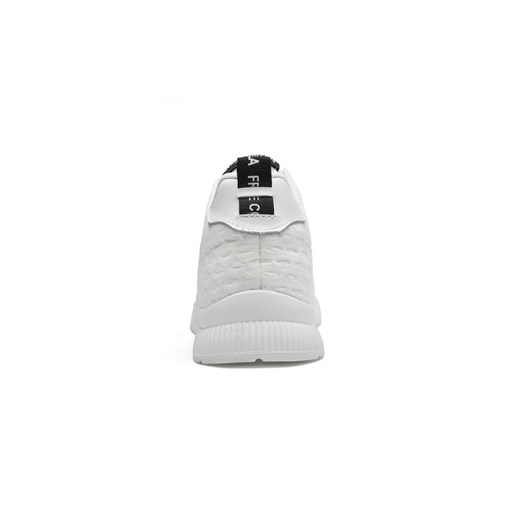 Orthopaedic Wedge Sneakers - Maxim-White-6-Nora Luxe