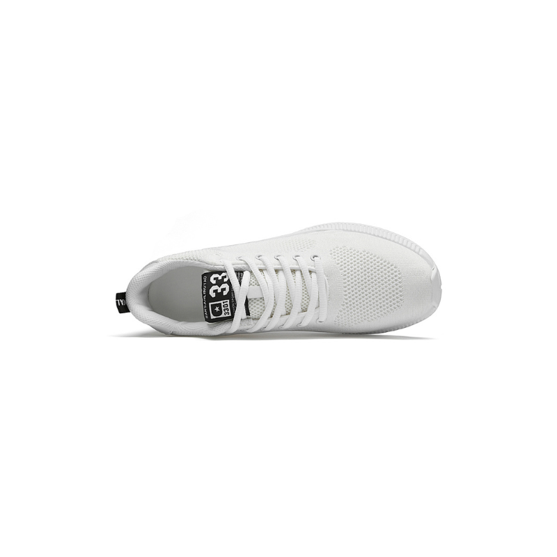 Orthopaedic Wedge Sneakers - Maxim-White-6-Nora Luxe