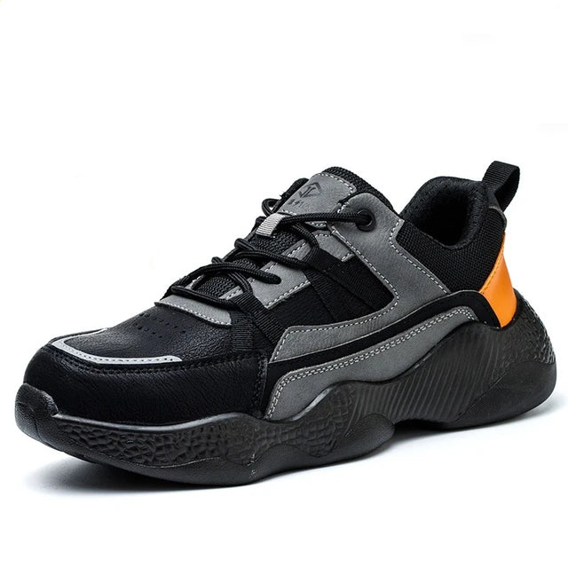 Orthopaedic Work Sneakers - MaxProtect-Black 2-5.0-Nora Luxe