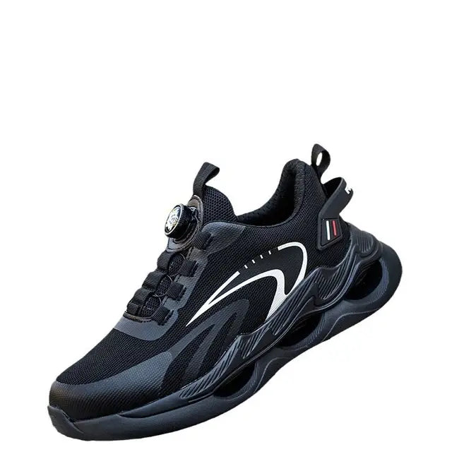 Orthopaedic Work Sneakers - MaxProtect-Black-5.0-Nora Luxe