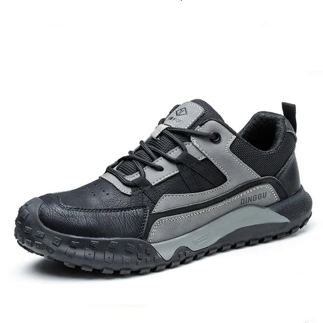 Orthopaedic Work Sneakers - MaxProtect-Black-Grey-5.0-Nora Luxe