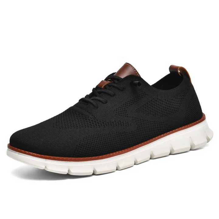 Orthopedic Fly Knitted Shoes | Lightweight & Supportive-7-Black-Nora Luxe