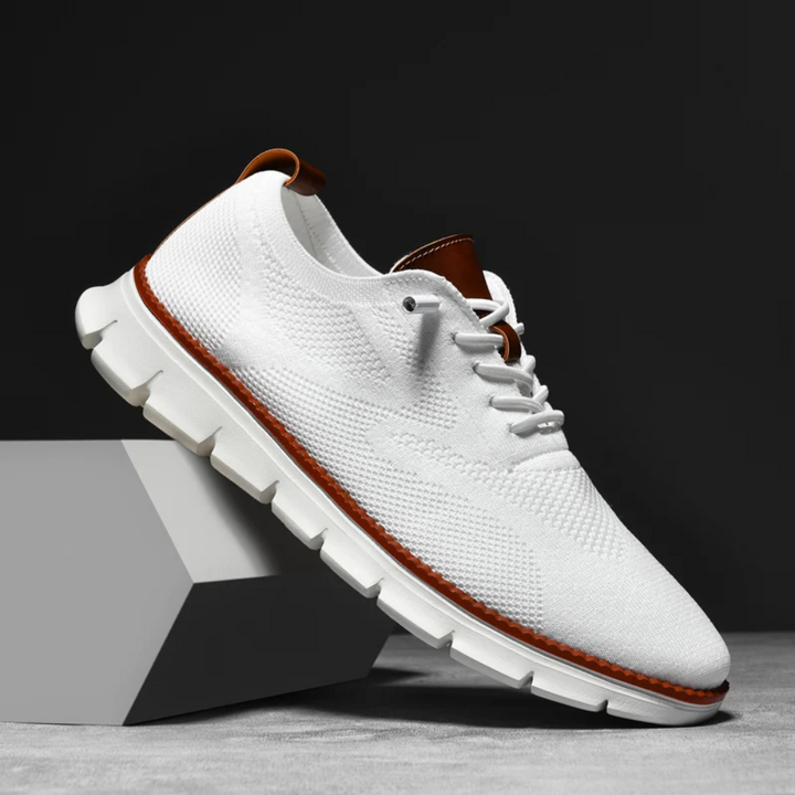 Orthopedic Fly Knitted Shoes | Lightweight & Supportive-7-White-Nora Luxe