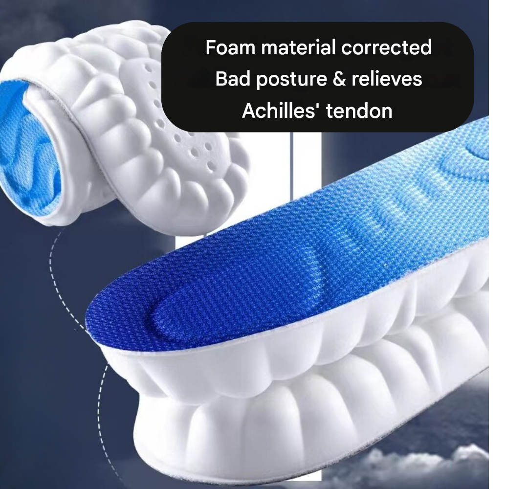 Orthopedic Insoles - CloudFlex-Gray-3.0-4.0-Nora Luxe