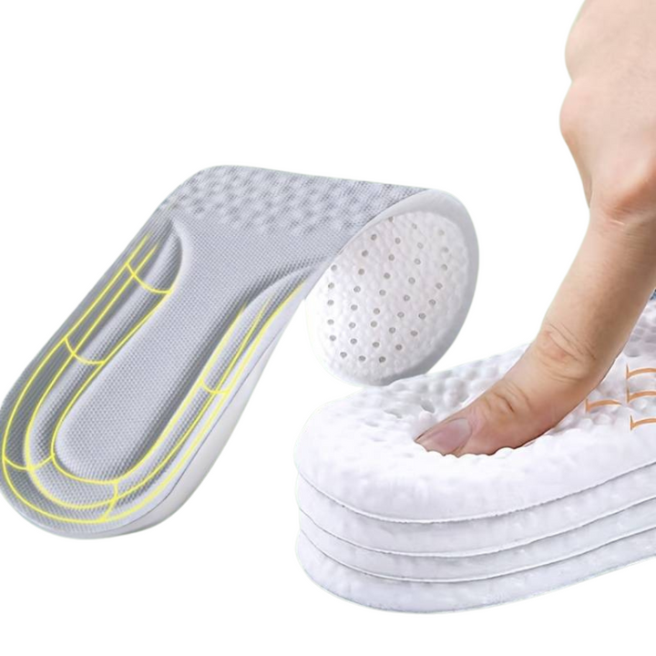 Orthopedic Memory Foam Insoles - FootEase-Gray-3-3.5-Nora Luxe