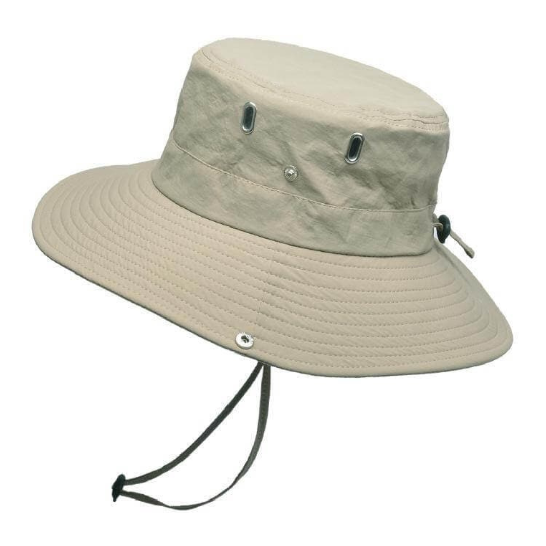 Outdoor Bucket Hat with UV protection – Stormtrail-Beige-State of Style