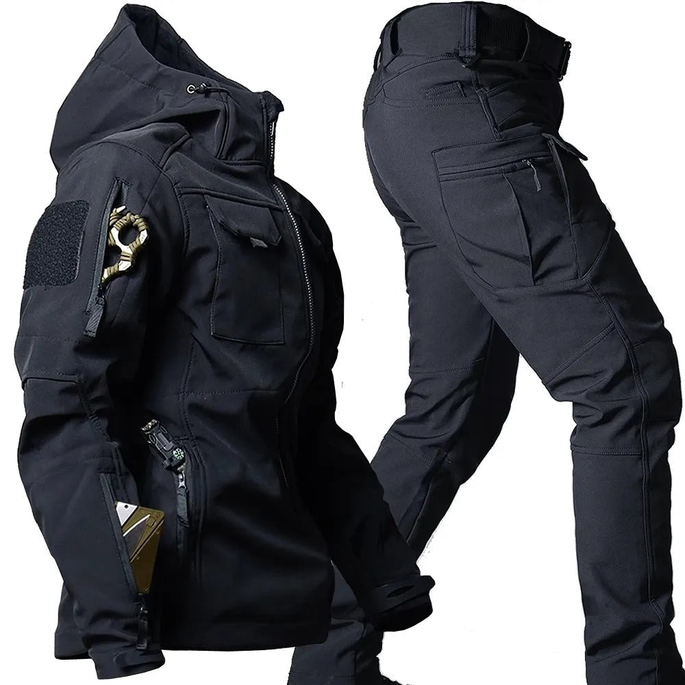Outdoor Men's Set - Max-Black-S-Nora Luxe