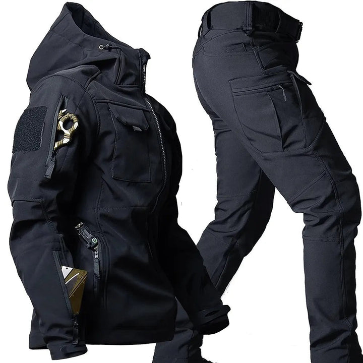 Outdoor Men's Set - Max-Black-S-Nora Luxe