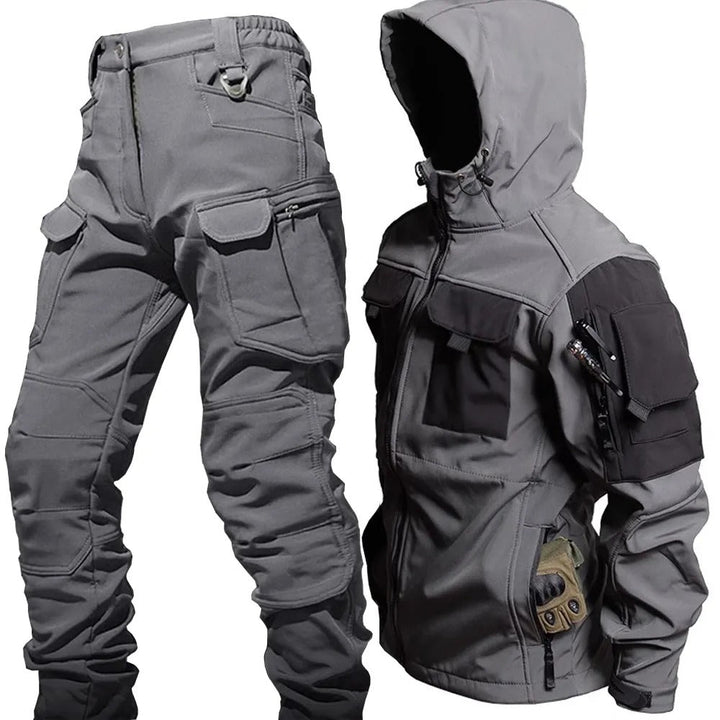Outdoor Men's Set - Max-Gray-S-Nora Luxe