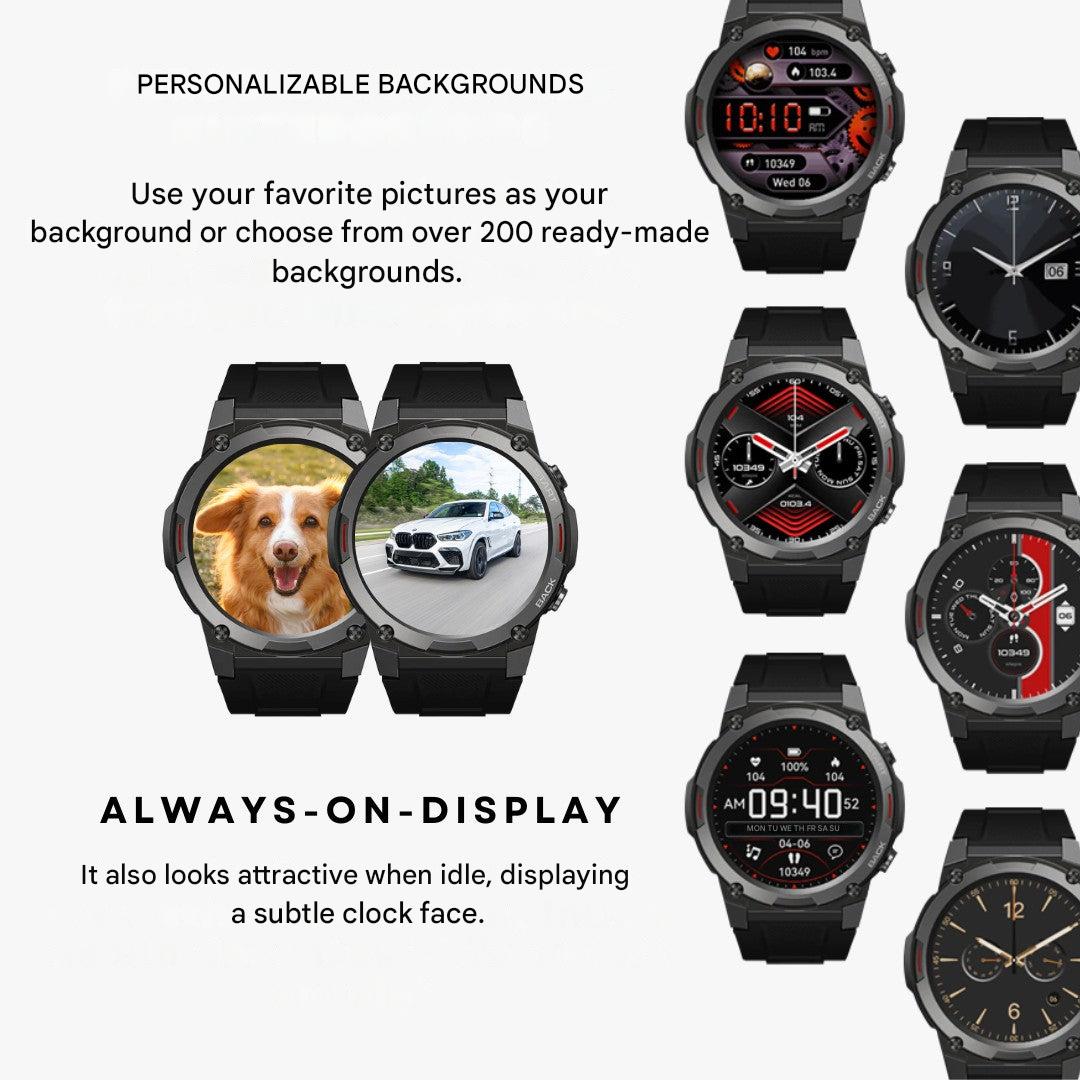 Outdoor Smartwatch - TitanCore 7X-Nora Luxe