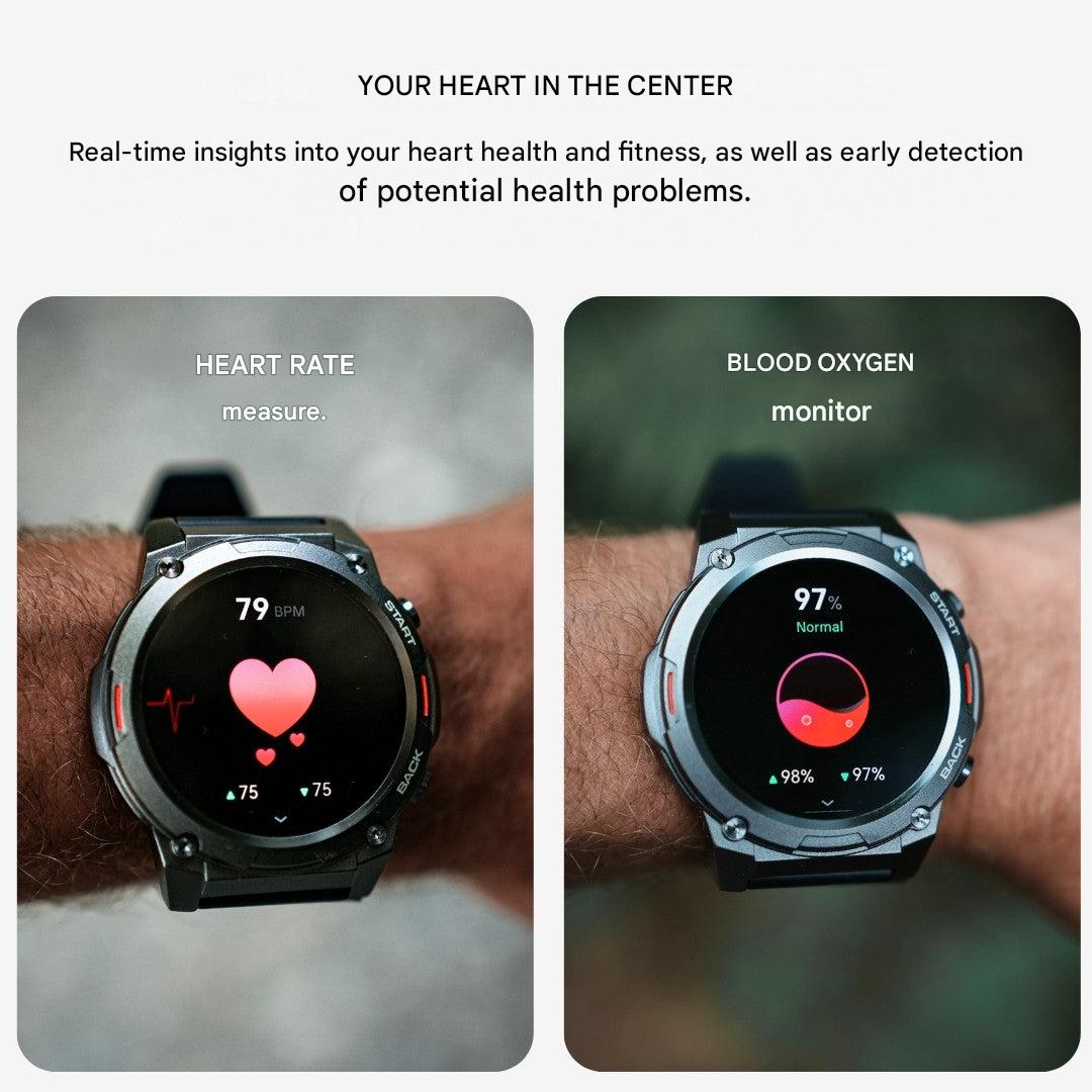 Outdoor Smartwatch - TitanCore 7X-Nora Luxe