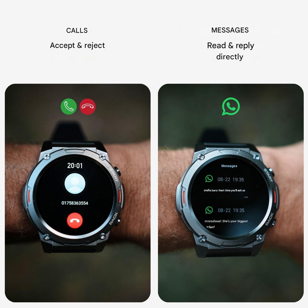 Outdoor Smartwatch - TitanCore 7X-Nora Luxe