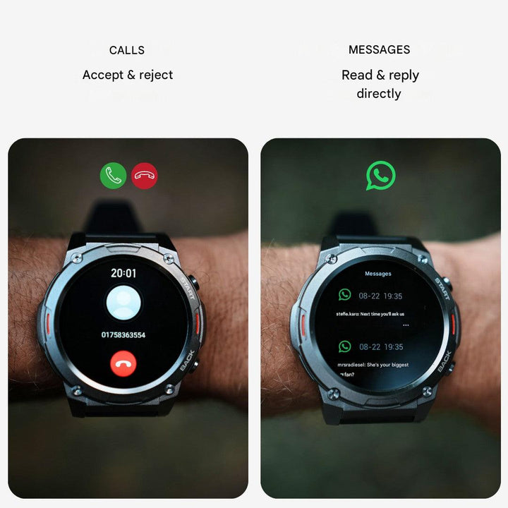 Outdoor Smartwatch - TitanCore 7X-Nora Luxe