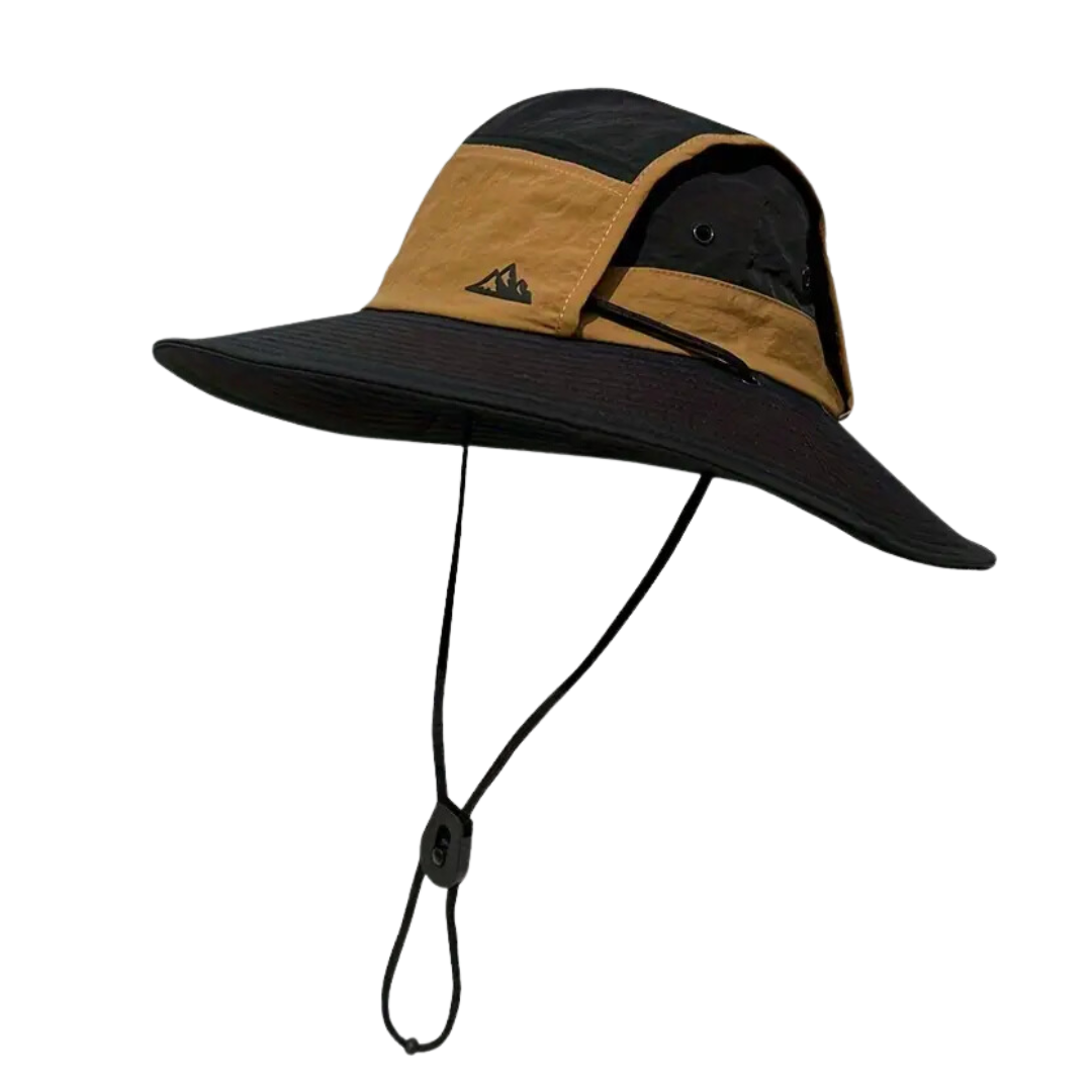 Outdoor Sun Hat with UV Protection – Solterra-Black-State of Style