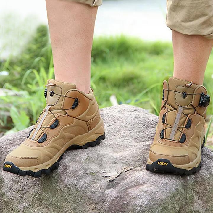 Outdoor Walking Shoes - TrailMaster-Black-7-Nora Luxe