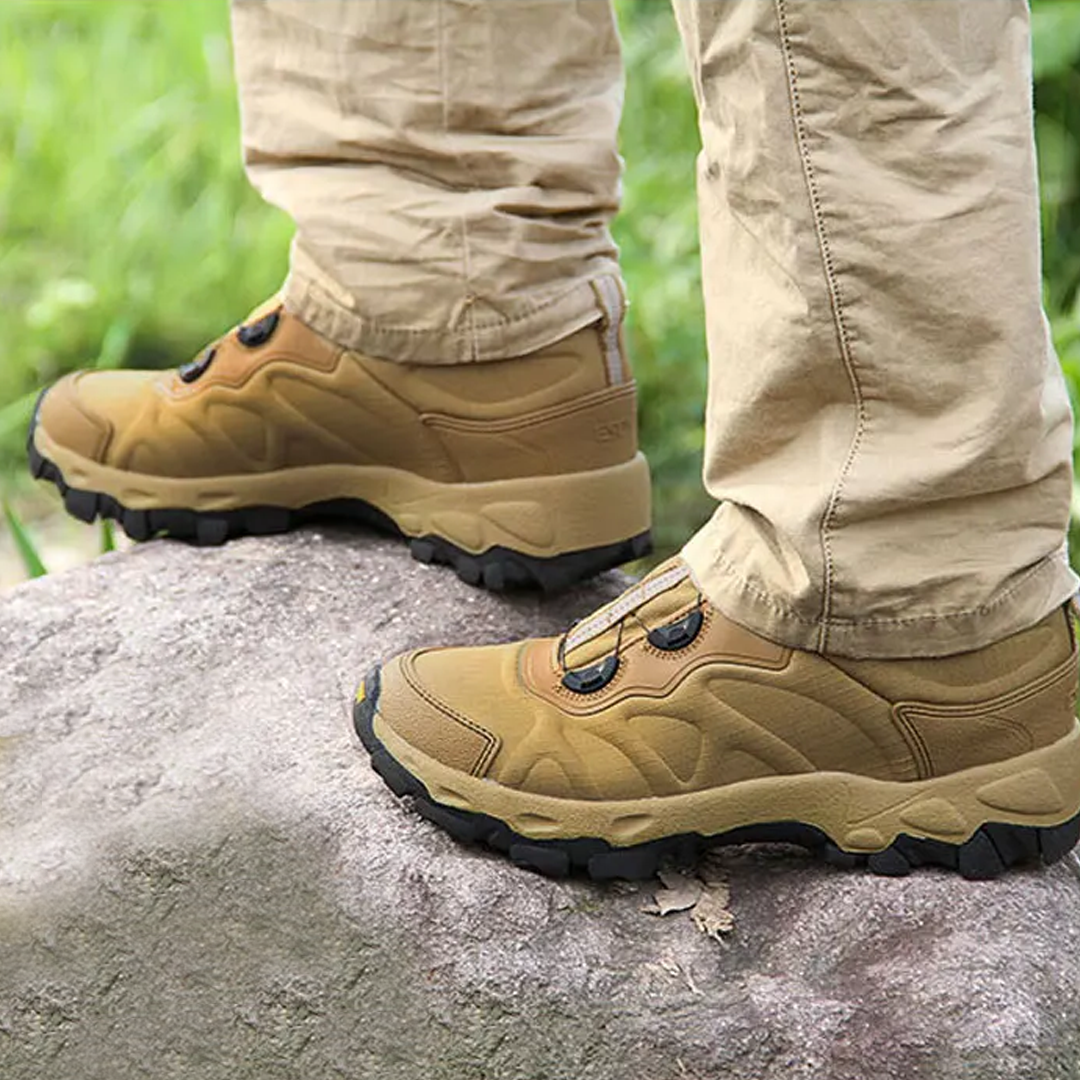 Outdoor Walking Shoes - TrailMaster-Black-7-Nora Luxe