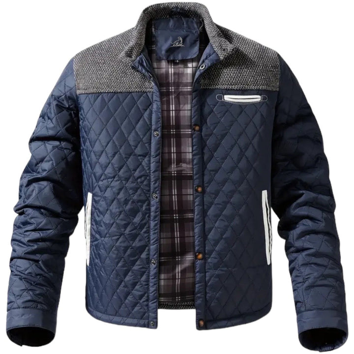 Outdoor Winter Parka for Men - Arctos-Dark Blue-S-Nora Luxe