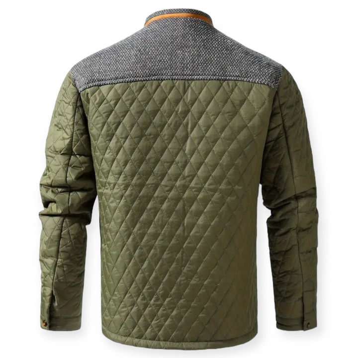 Outdoor Winter Parka for Men - Arctos-Green-S-Nora Luxe
