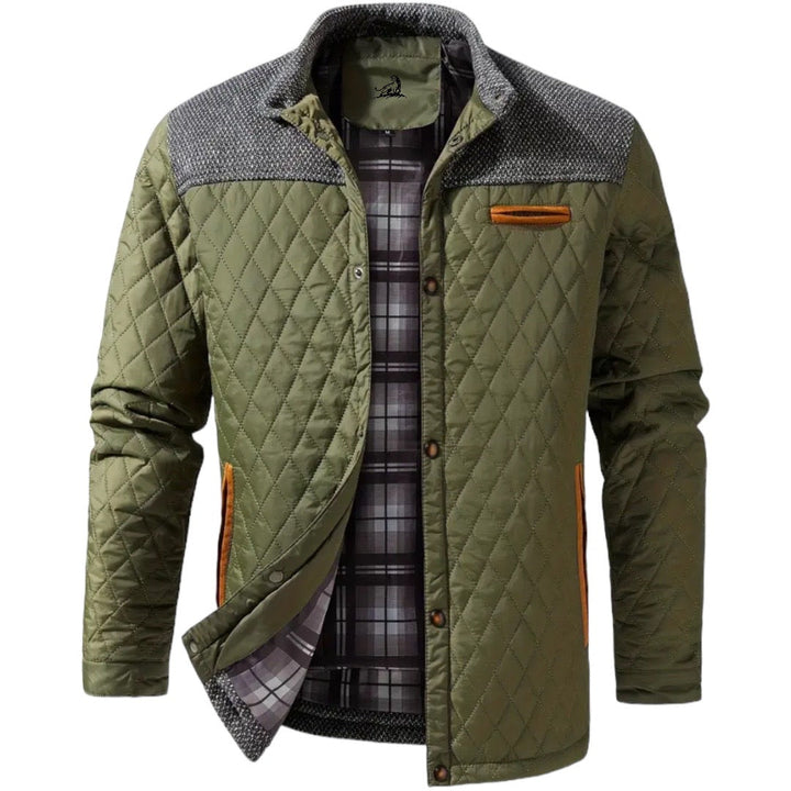 Outdoor Winter Parka for Men - Arctos-Green-S-Nora Luxe