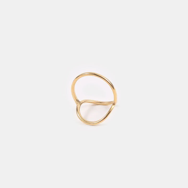 Oval Ring - Noa-5-Gold-Nora Luxe