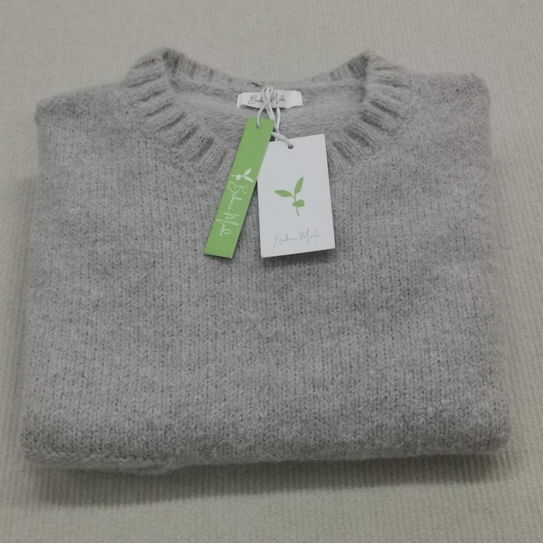Oversized Knitted Sweater - AutumnComfort-S-Nora Luxe