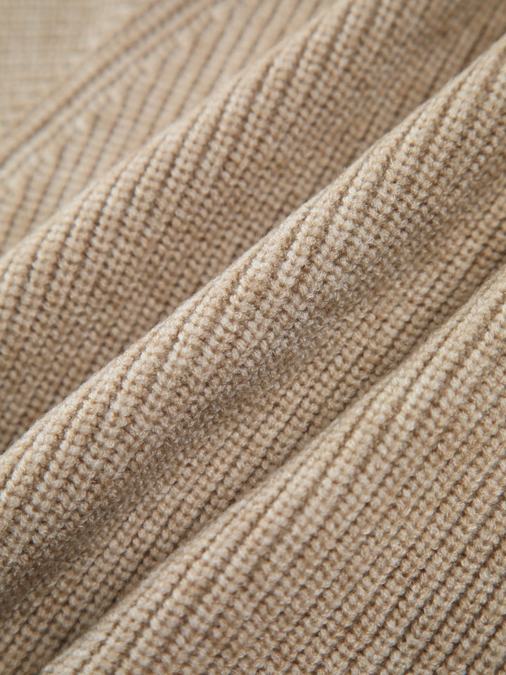 Oversized Sweater for Women - Sienna-Khaki-XS-Nora Luxe