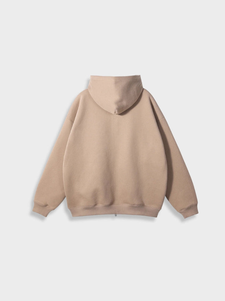 Oversized Vest with Zip - Ava-Black-S-Nora Luxe