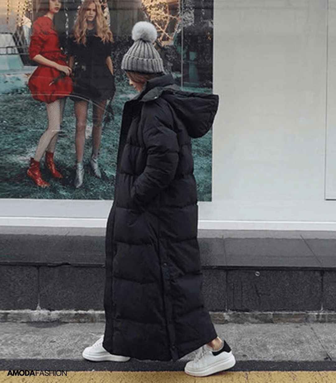 Oversized Women's Winter Parka - Luna-S-Nora Luxe