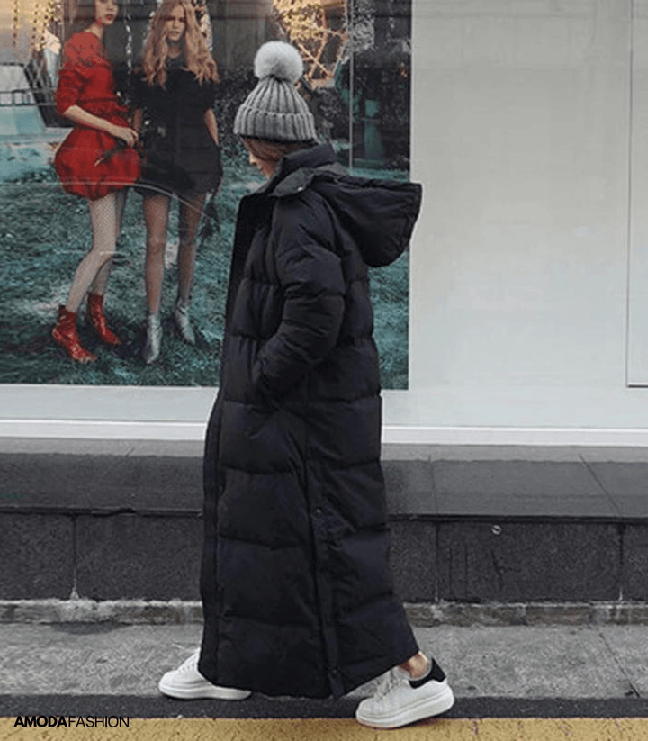 Oversized Women's Winter Parka - Luna-S-Nora Luxe