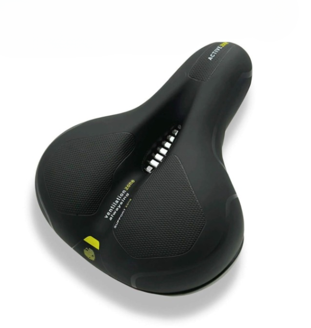 Pain-Free & Ergonomic Gel Bike Saddle - ErgoRoyal-Yellow-Nora Luxe
