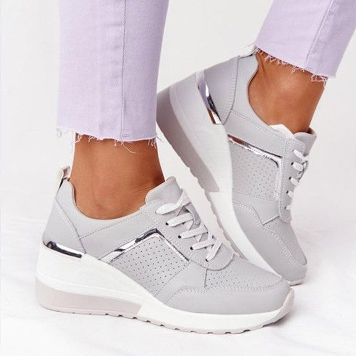 Pain-Free Feet All Day - Lupine Sneakers-Beige-3.5-Nora Luxe