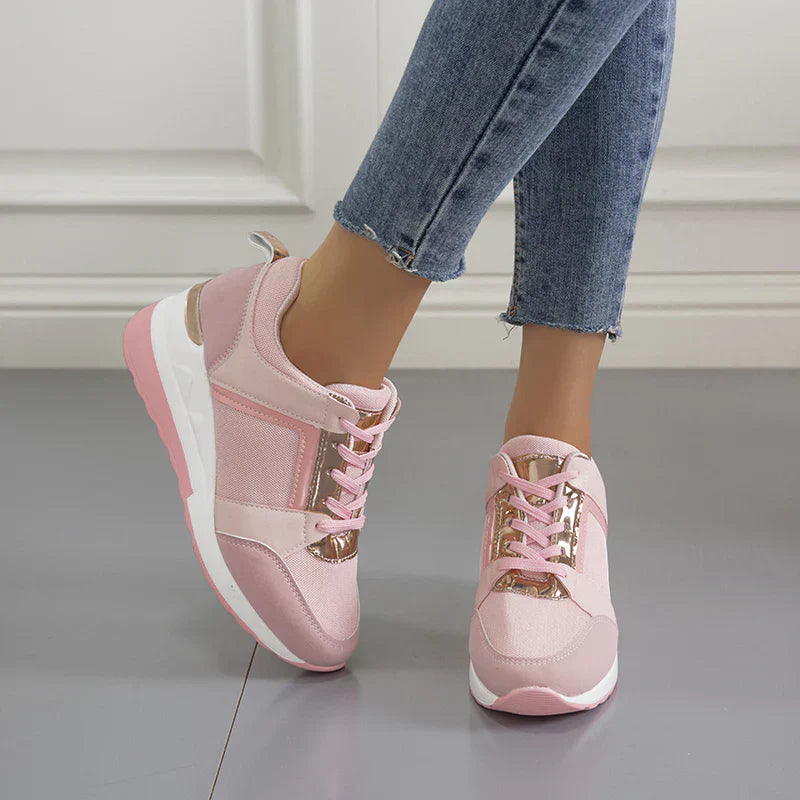 Pain-Free Feet All Day - Lupine Sneakers-Beige-3.5-Nora Luxe