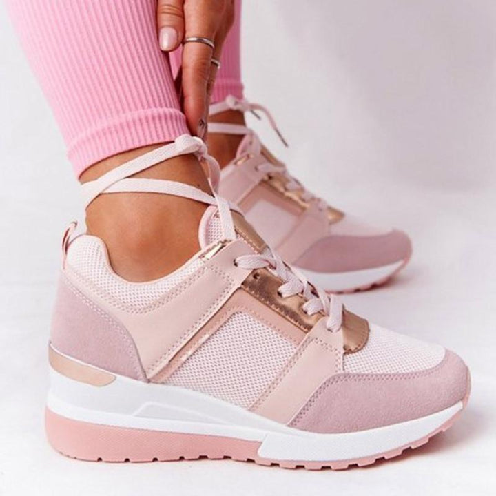 Pain-Free Feet All Day - Lupine Sneakers-Pink-3.5-Nora Luxe