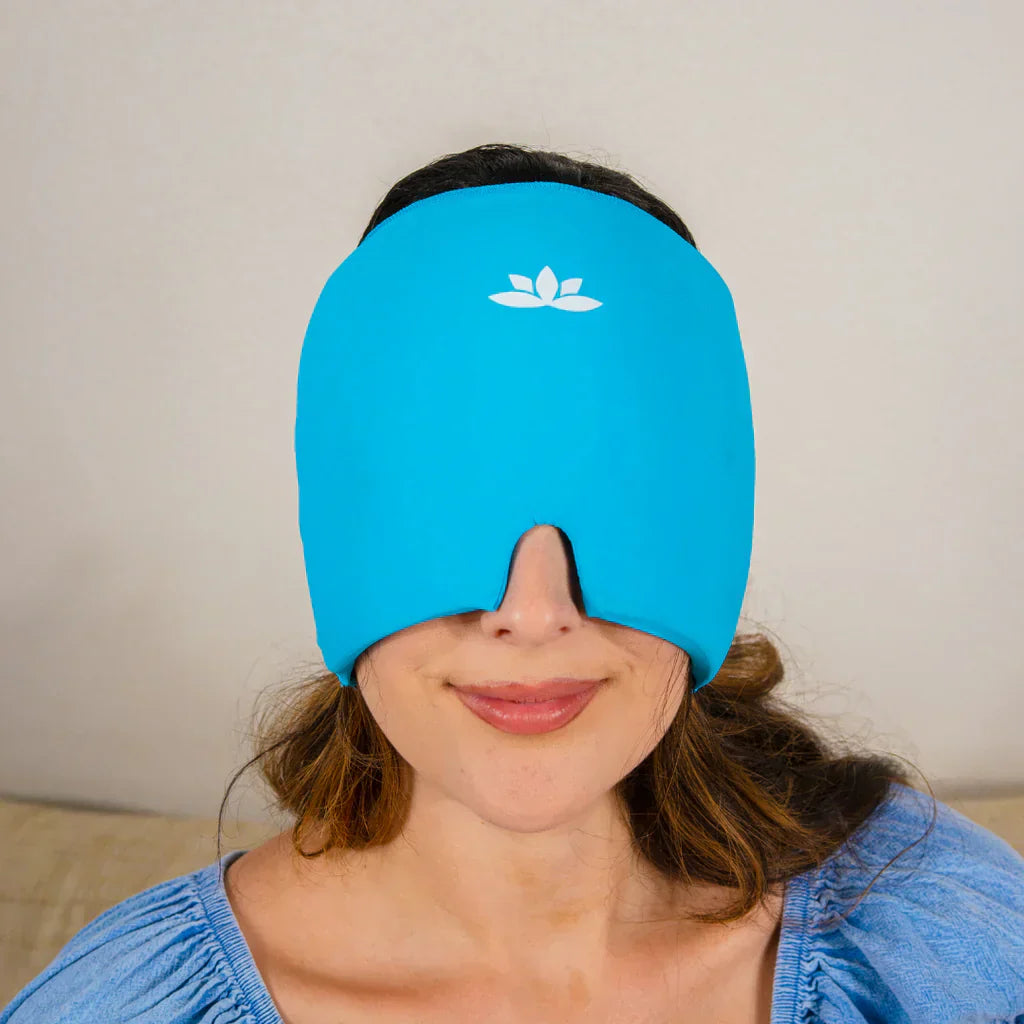 Pain Relieving Migraine Mask - MigraCalm™-Black (almost sold out)-Nora Luxe
