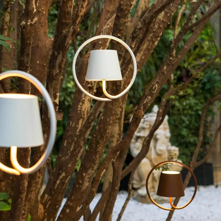 Pendant Lamp - AuraGlow-Black-Nora Luxe