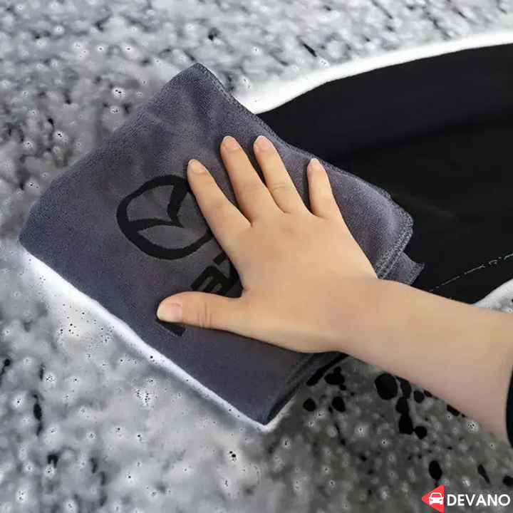 Personalised Microfiber Cloth for Car Detailing – Clarivo-Without Logo-11.81 × 23.62 inches-Nora Luxe
