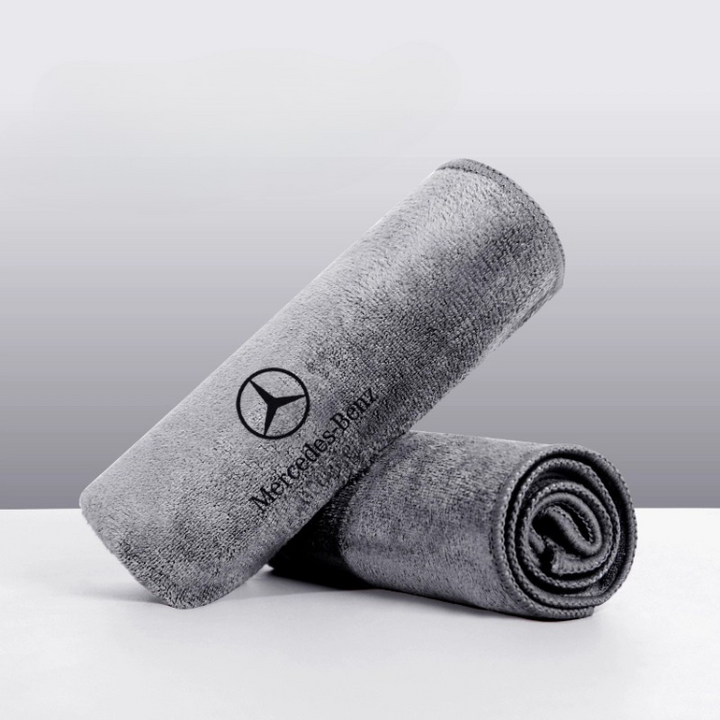 Personalised Microfiber Cloth for Car Detailing – Clarivo-Without Logo-11.81 × 23.62 inches-Nora Luxe