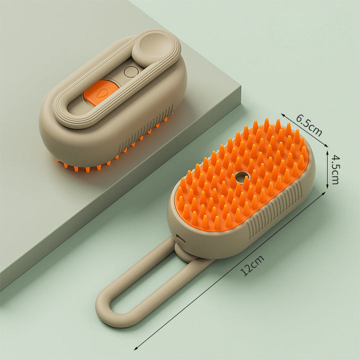Pet Grooming Brush - FurEase-White-Nora Luxe