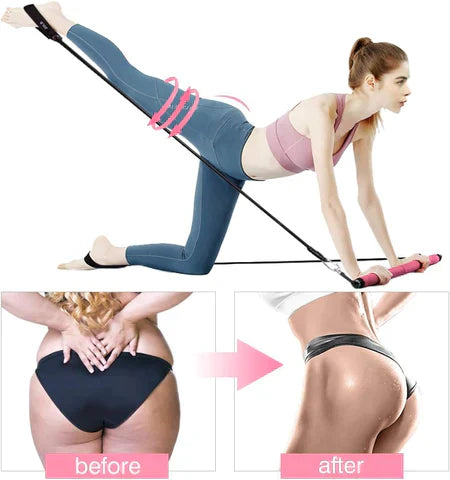 Pilates Bar Set - PilatesCore-Pink-Nora Luxe