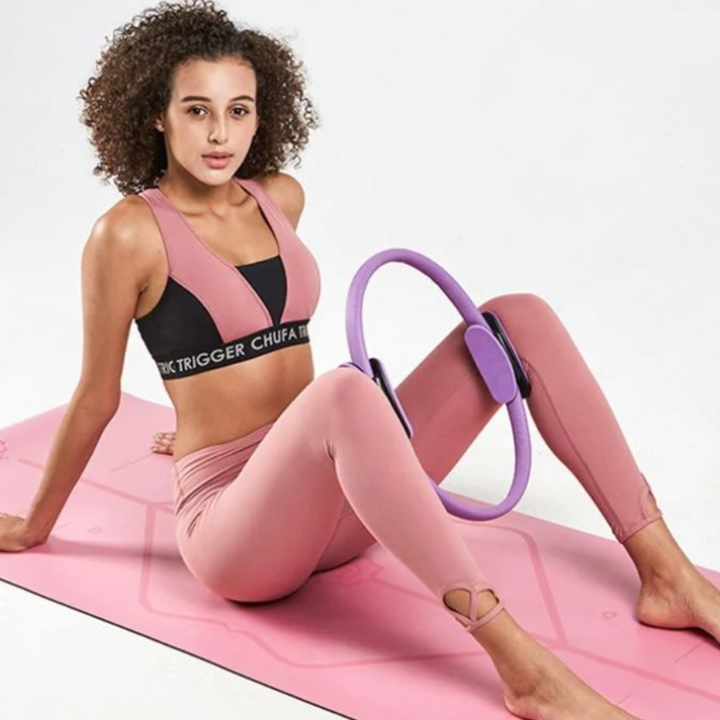 Pilates Ring - FlexTone Pro-Purple-Nora Luxe