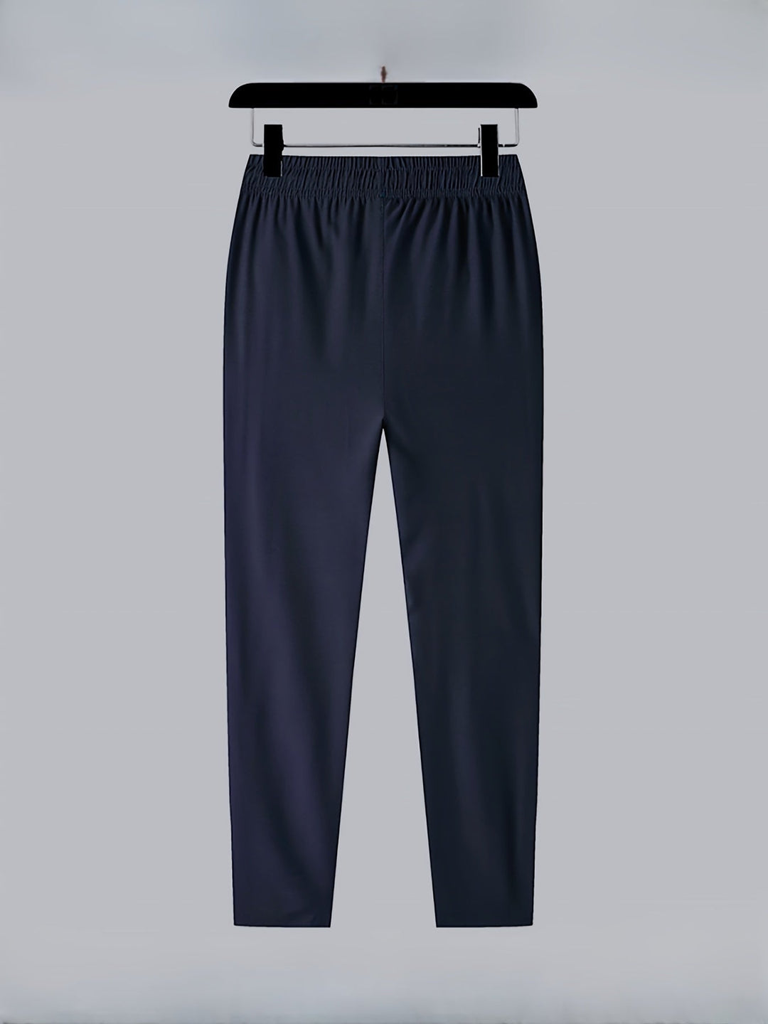 Plain Jogging Trousers with Zip Details - Milan-Black-XS-Nora Luxe