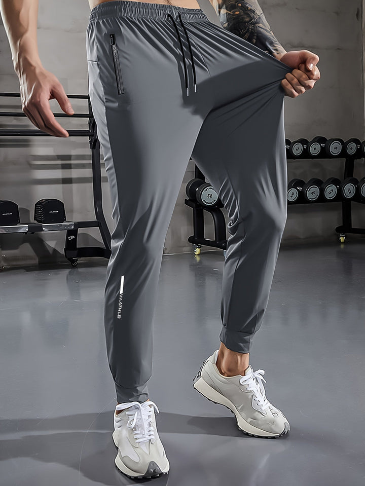 Plain Men's Sports Trousers with Pockets - Niels-Black Style 1-2XS-Nora Luxe