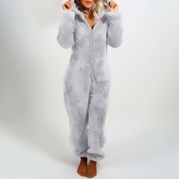 Plush Comfy Onesie for Ladies - Harper-Gray-S-Nora Luxe