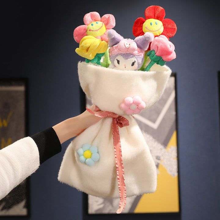 Plush Toy Bouquet - CuddleBouquet-Kuromi-Nora Luxe