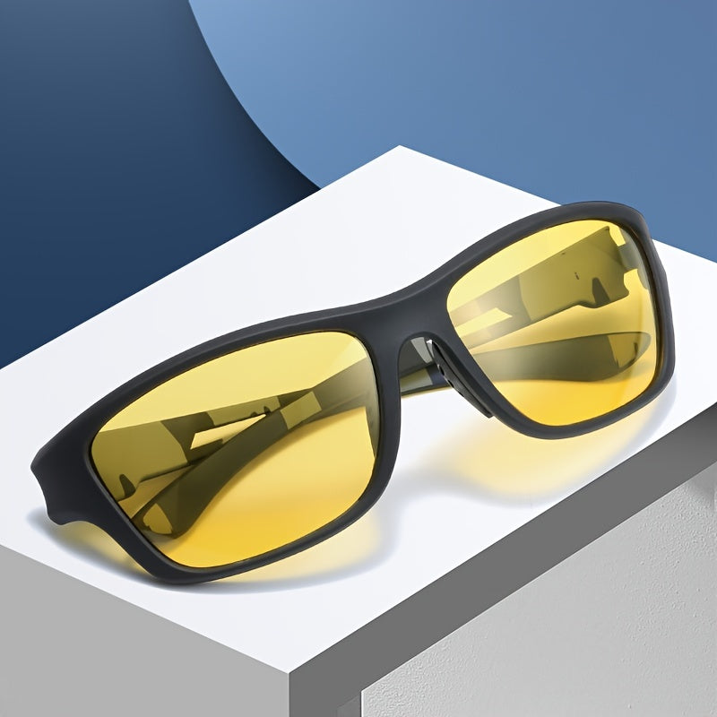Polarised Sports Sunglasses for Men - VisionX Pro-Black-Nora Luxe