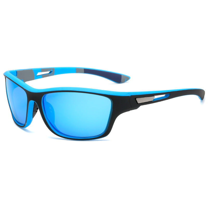 Polarised Sports Sunglasses for Men - VisionX Pro-Blue-Nora Luxe