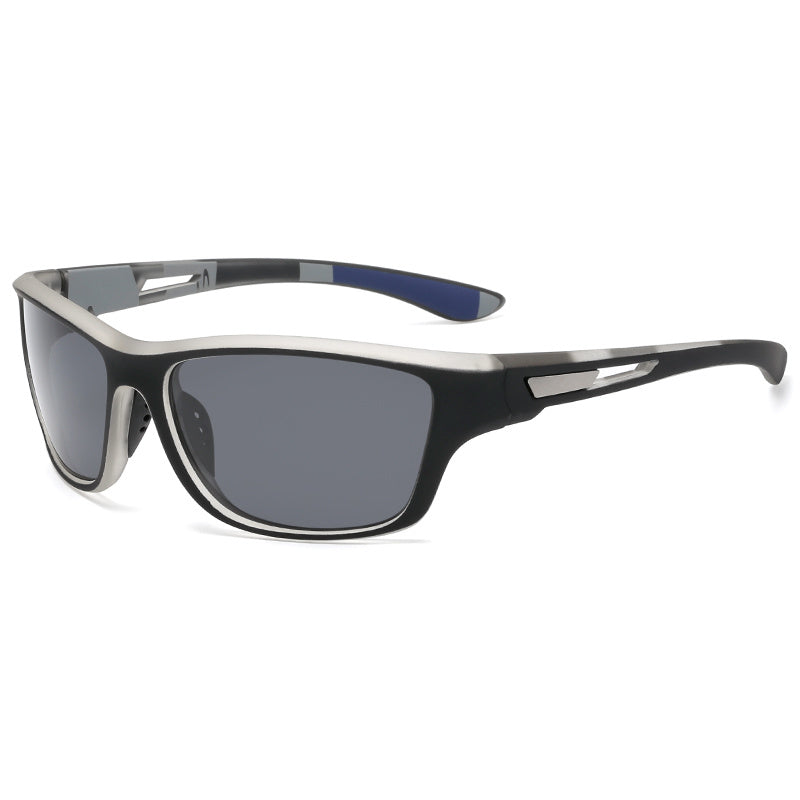 Polarised Sports Sunglasses for Men - VisionX Pro-Gray-Nora Luxe
