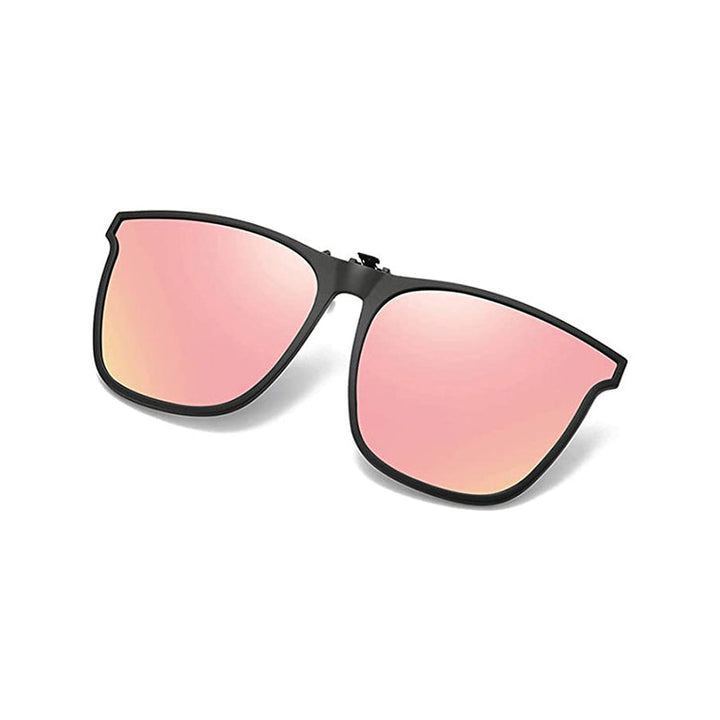 Polarising sunglasses clip for glasses wearers – buy 1, get 1 free – Felix-Pink-Nora Luxe