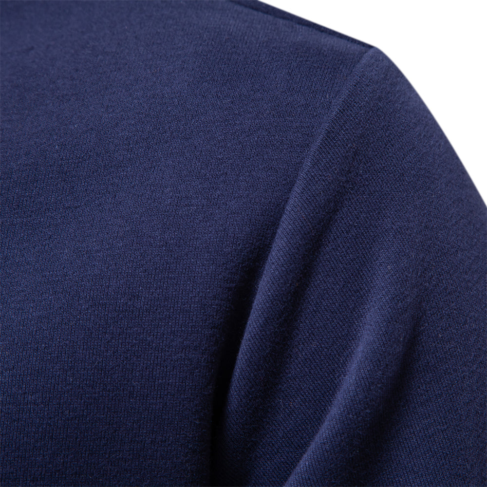 Polo Pullover for Men - Hudson-Blue-S-Nora Luxe